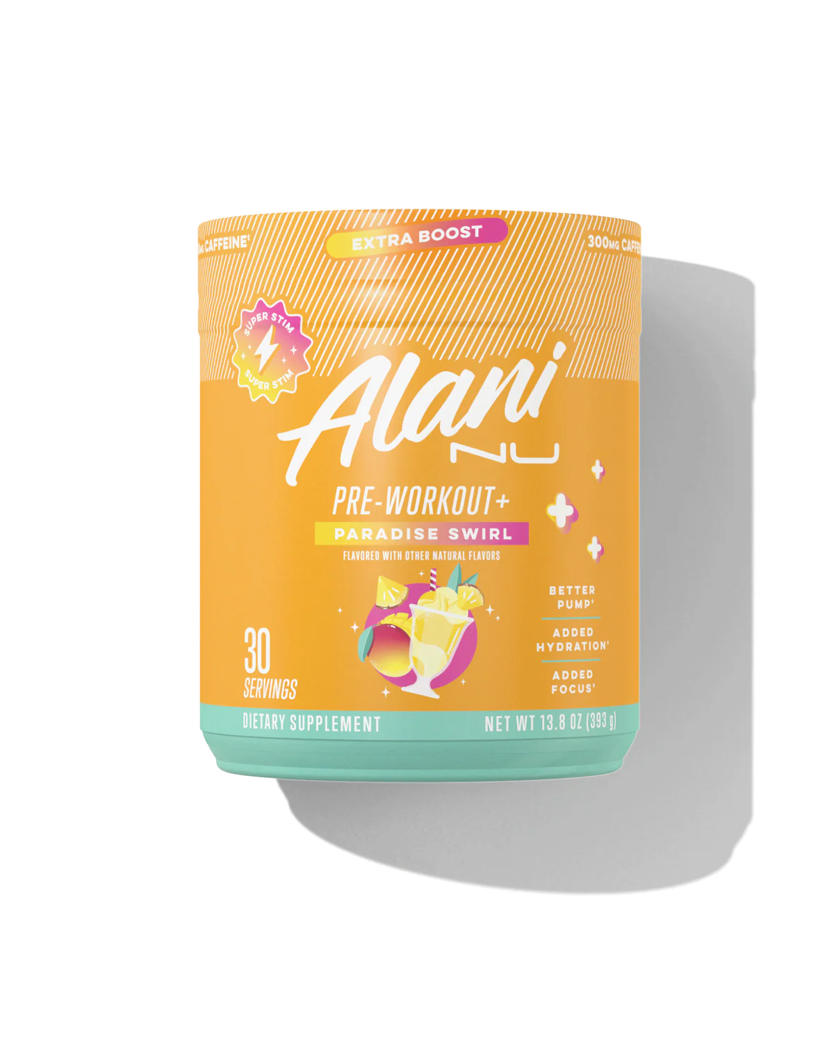 Pre-Workout+ - Paradise Swirl - Alani Nu