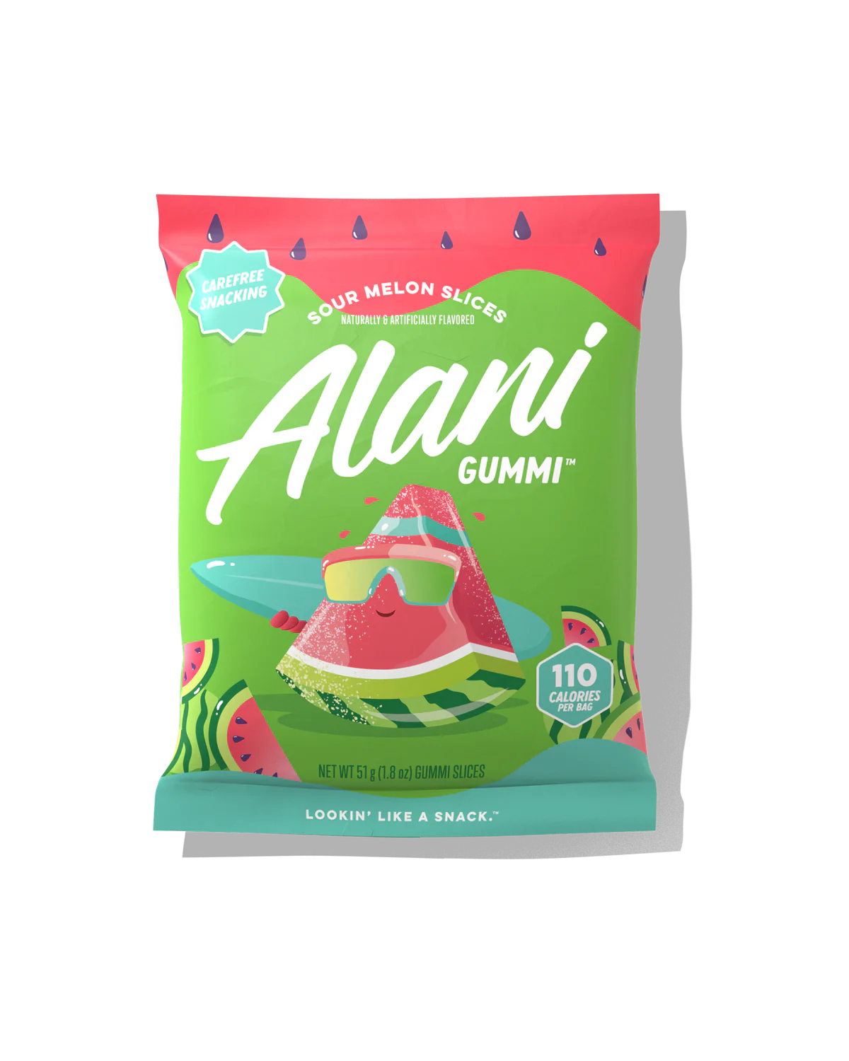 Gummi - Sour Melon Slices - Alani Nu