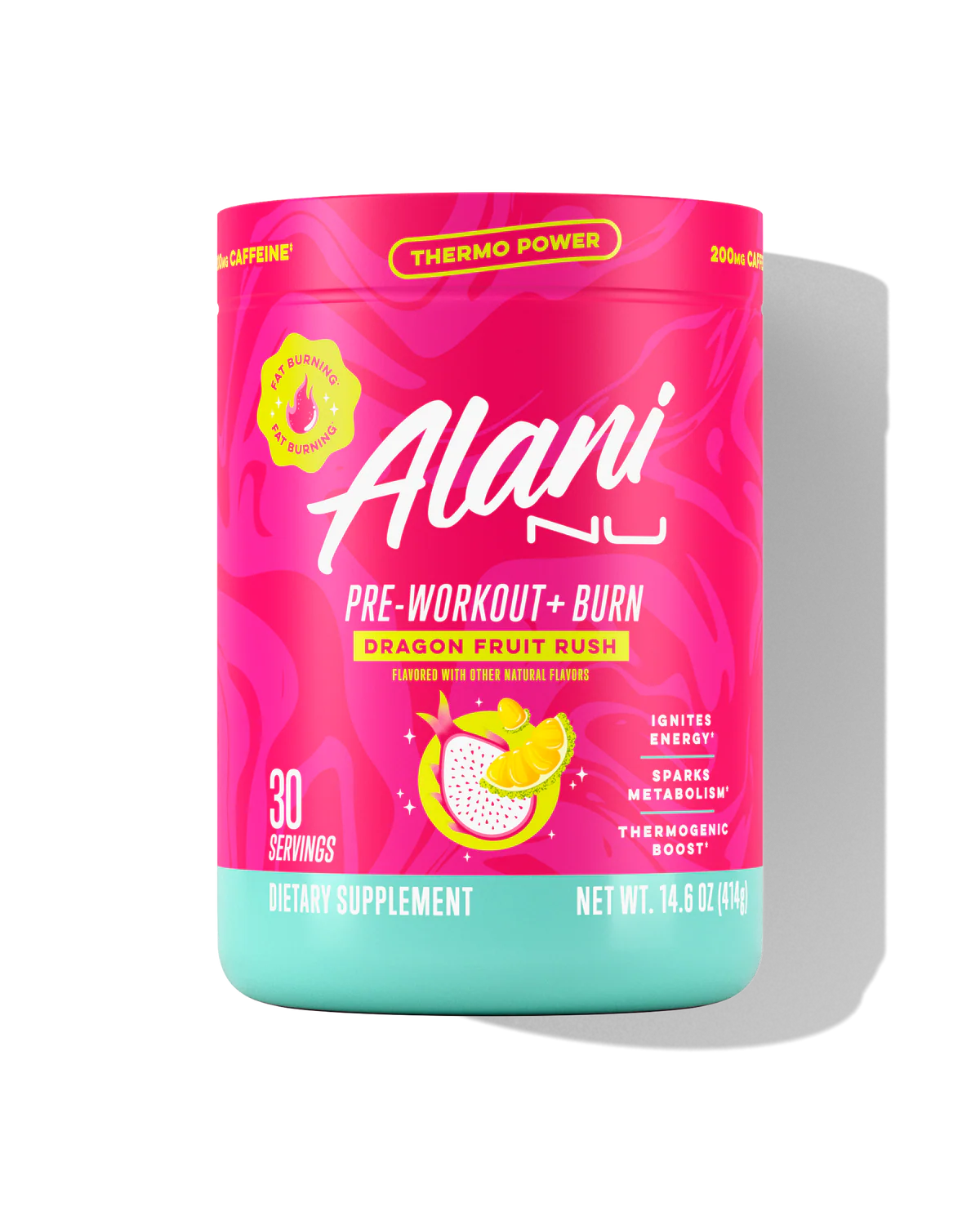 Pre-Workout+ Burn - Dragon Fruit Rush - Alani Nu