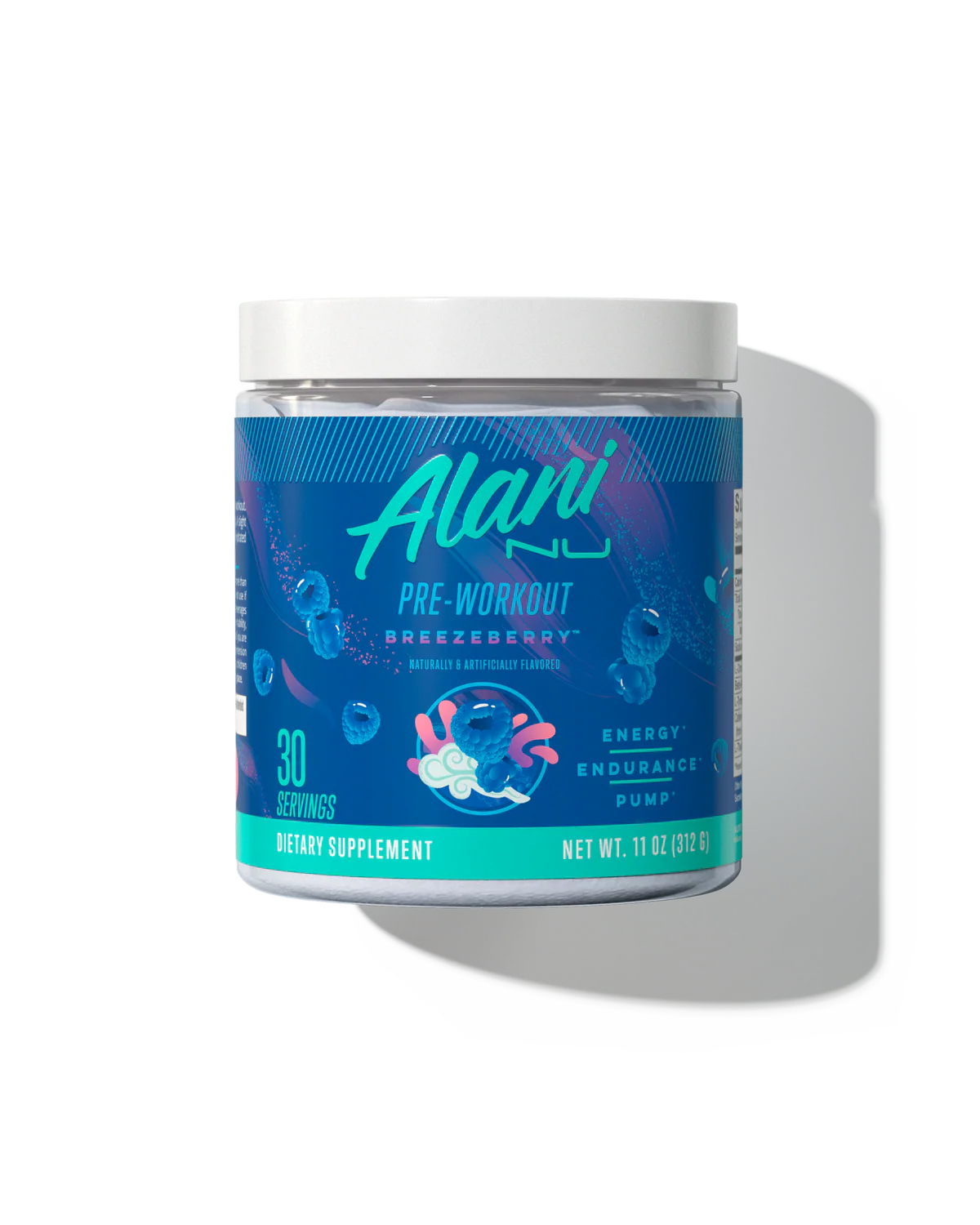 Alani Nu Breezeberry Pre-Workout 30 Servings
