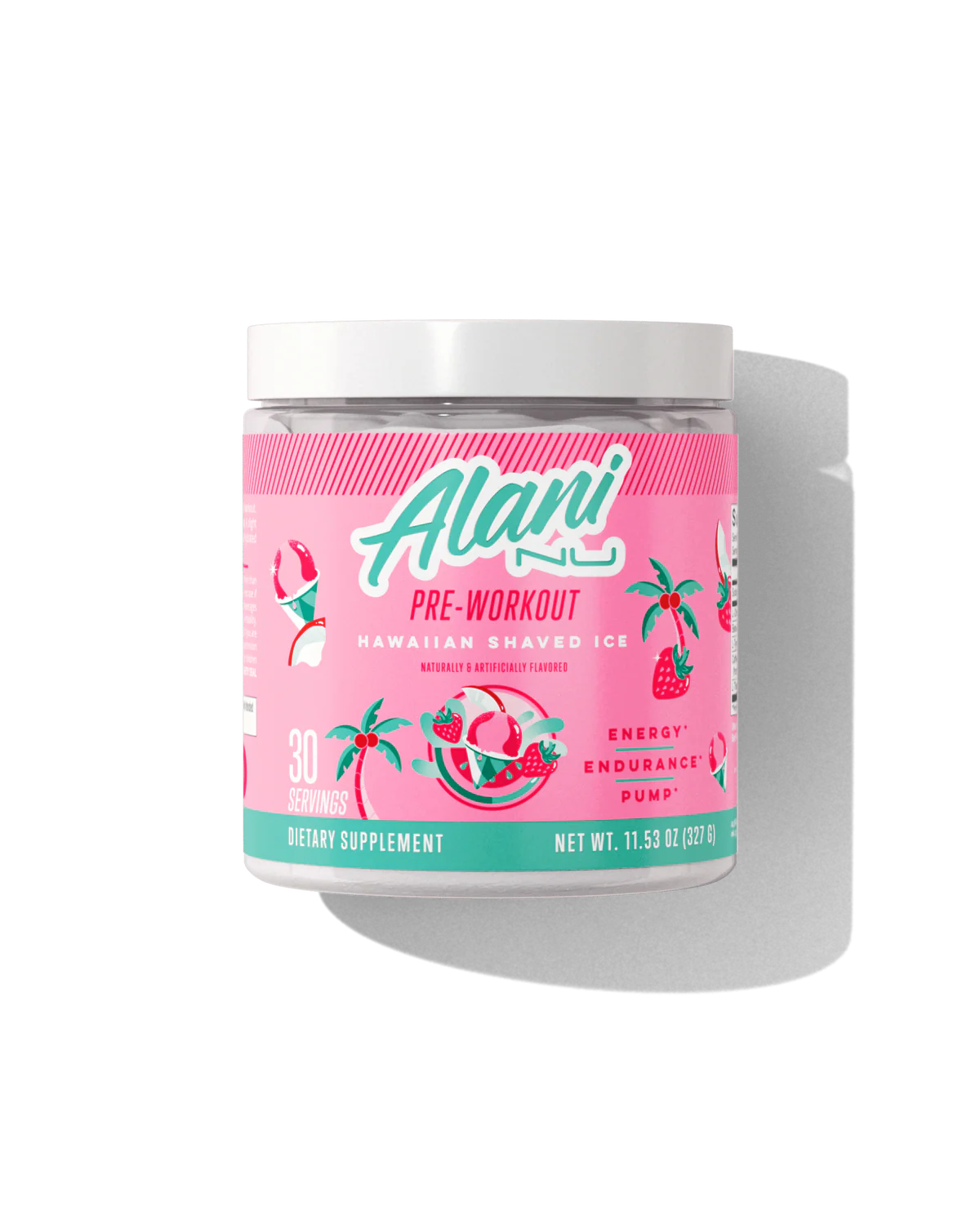 Alani Nu Hawaiian Shaved Ice Pre-Workout 30 Servings