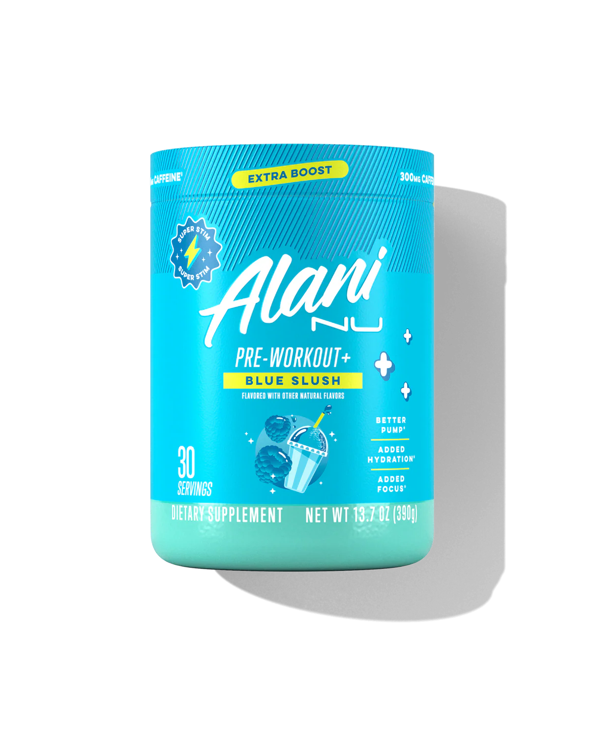 Pre-Workout+ - Blue Slush - Alani Nu